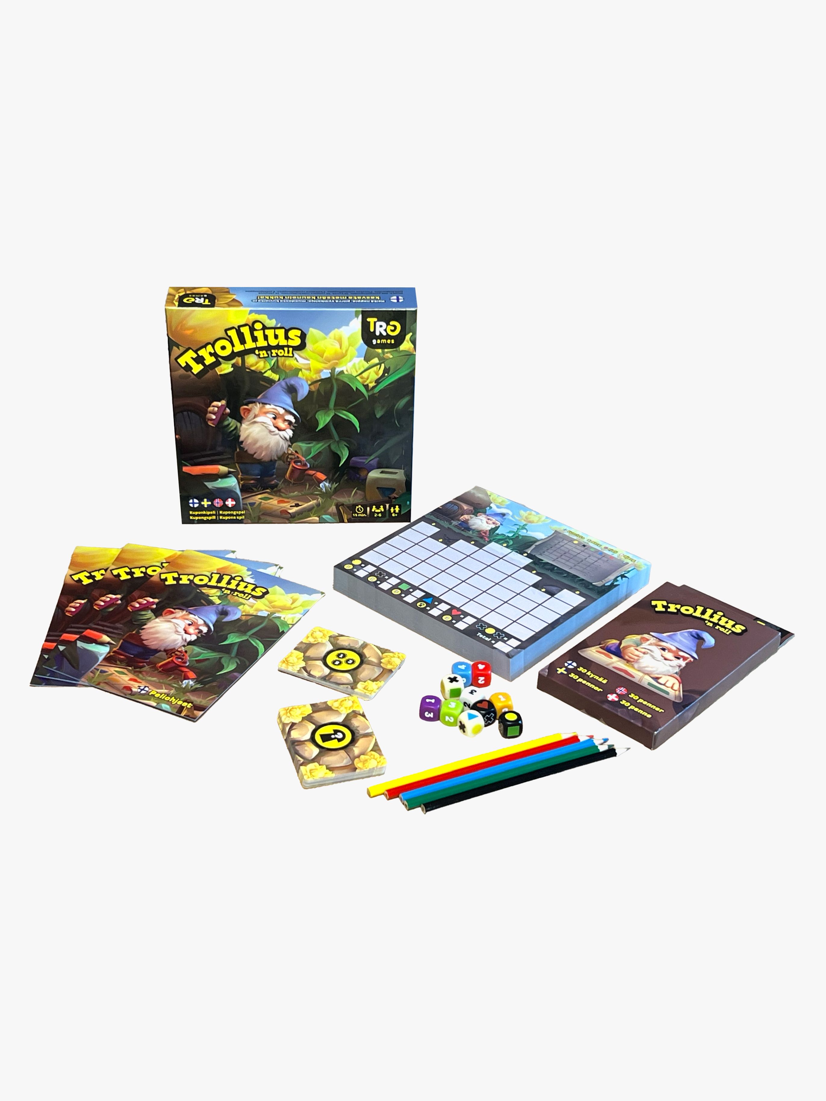 TRG Games Trollius N'Roll Brætspil
