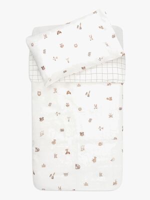 Jollein Sengesæt 100x140, Animal Friends