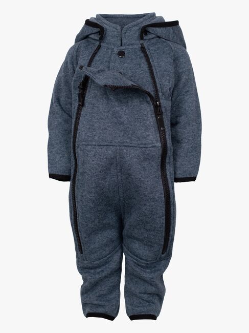 Lindberg Bormio Vindtæt Fleecedragt, Blå