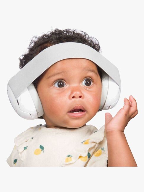 Dooky Høreværn Barn 2-i-1, Hvid