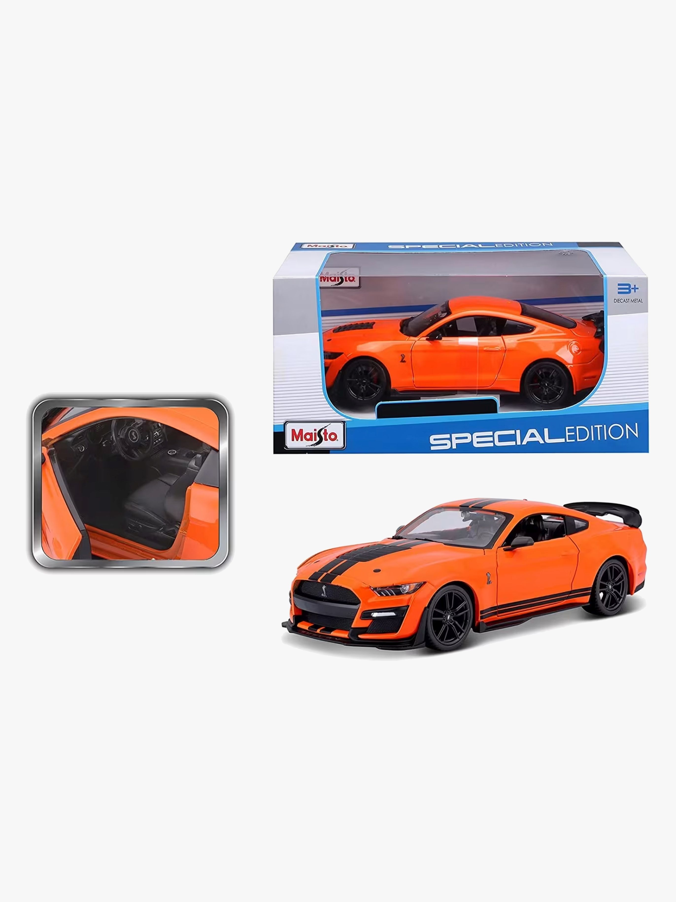 Maisto Ford Mustang Shelby GT500 2020 Modelbil 1:24, El bil til børn