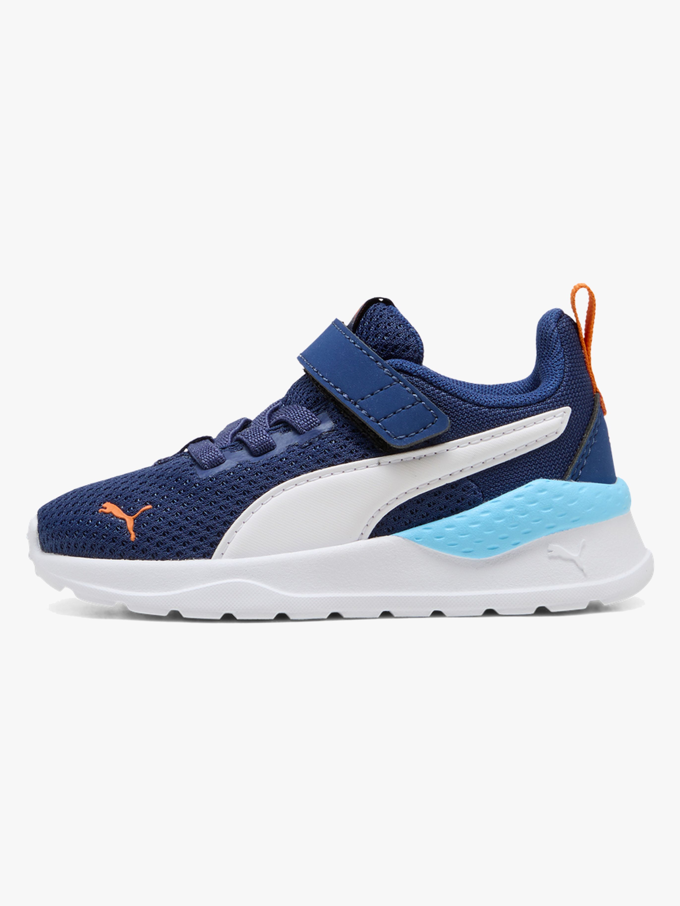 Puma Anzarun Lite AC Infant Sneakers, Blue Jewel/White, 27