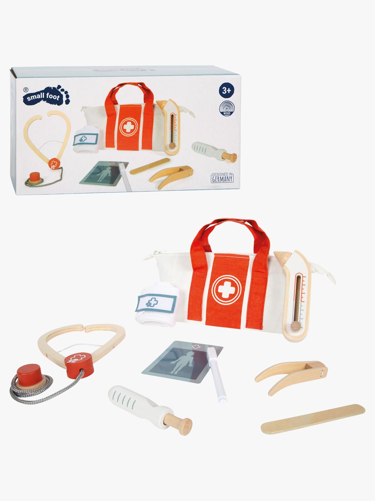 Small Foot Doktortaske, Rød