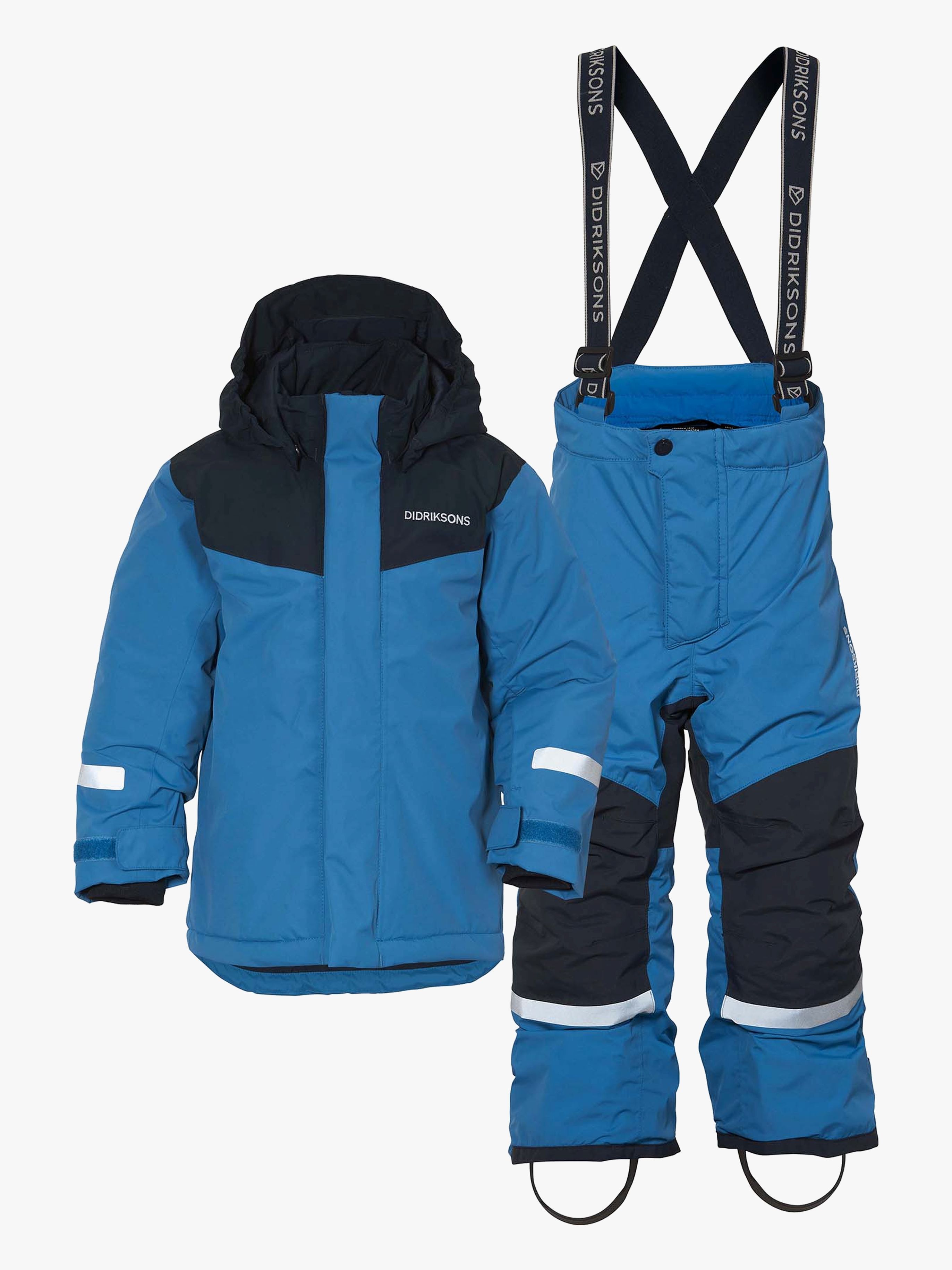 Didriksons Skare Skisæt, Corn Blue, 80
