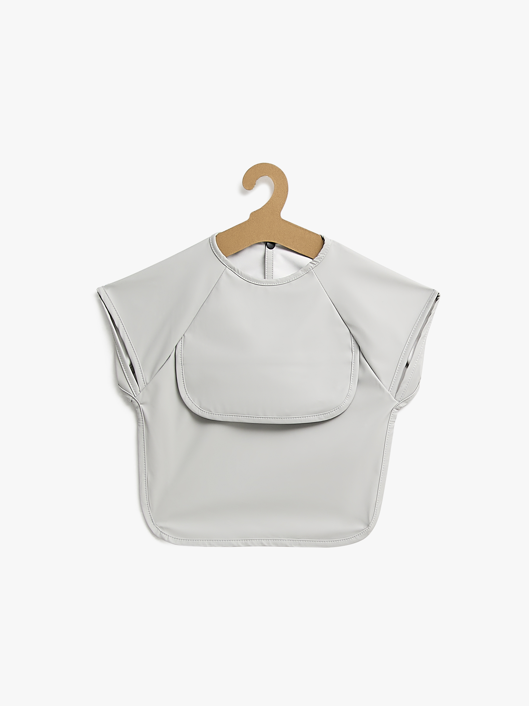 Beemoo CARE Bib Hagesmæk, Light Grey