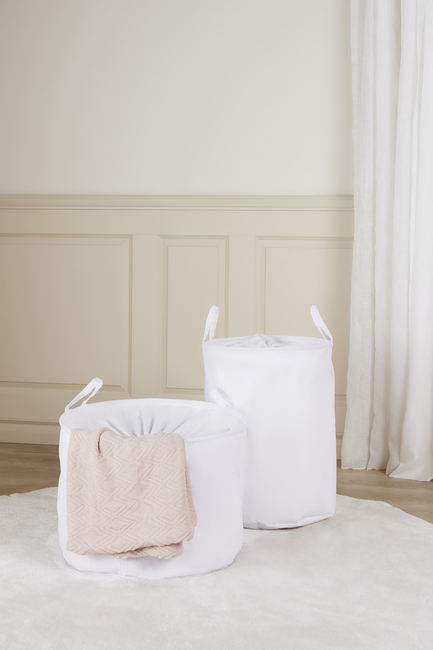 Alice & Fox DINA Opbevaringskurv 2-pak, Hvid