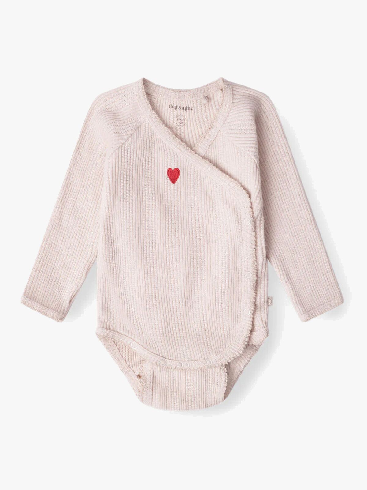 That's Mine Silke Slå-om Bodystocking, Perfectly pale