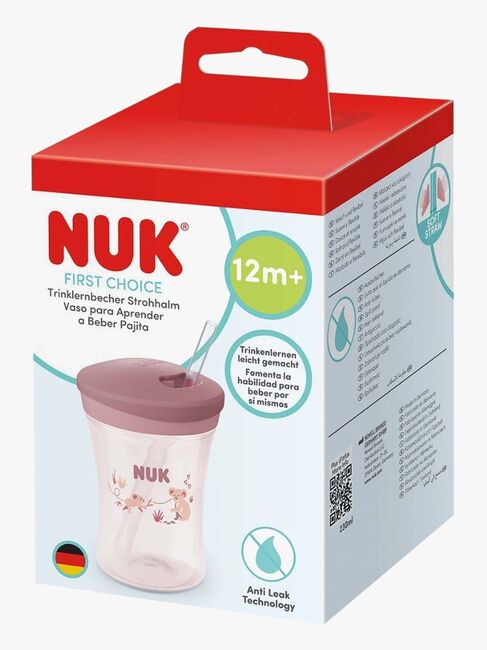 NUK First Choice Learner Cup Koala Sugerørskop, Terracotta N255763-terracotta-4552_3a.jpg