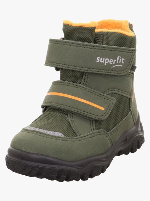 Superfit Husky1 Vinterstøvler, Green/Orange