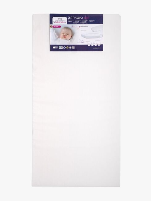 BabyMatex Softi Simpli Babymadras 60 x 120 cm