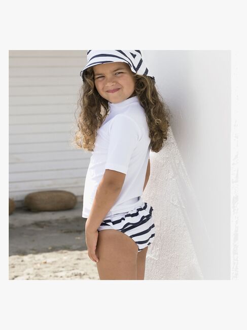 Petit Crabe Zoe Bikinitrusser 3-pak, Blå/Hvid