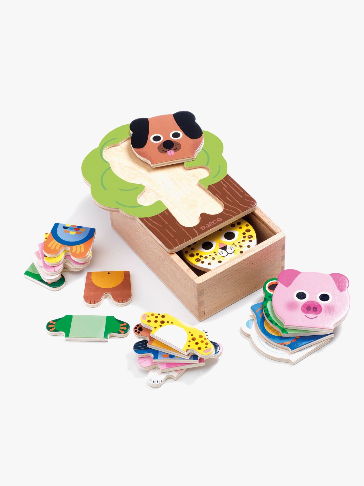Djeco Puttekasse Arbramix 18 Brikker