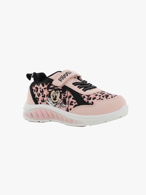 Disney Minnie Mouse Blinkende Sneakers, Old Pink/Black