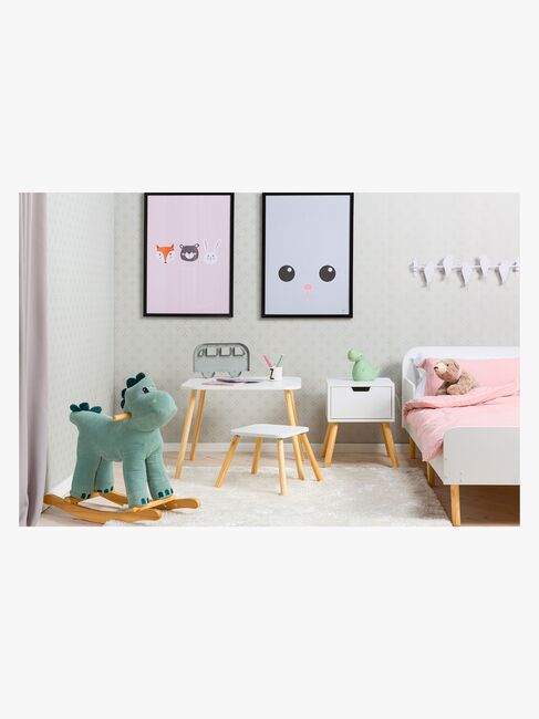 Cloudberry Castle Knagerække Fugle, Hvid