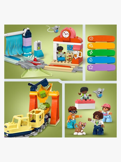 LEGO DUPLO Town 10428 Stort interaktivt lokalbanetog