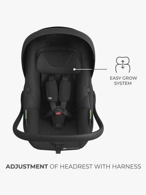 Kinderkraft I-LITE Autostol Baby inkl. ENDURA SAFE FX Base, Black