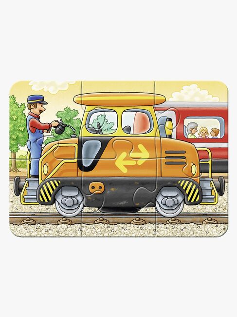 Ravensburger Puslespil Køretøjer 2, 4, 6 & 8 Brikker