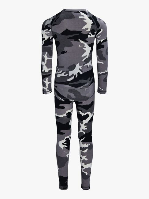 Nordbjørn Verbier Skiundertøj Bamboo, Camo Black
