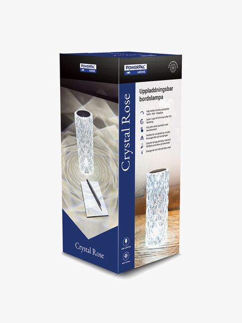 Powerpal Lampe, Crystal Rose