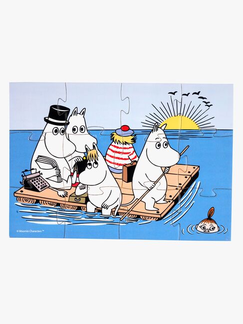 Mumitroldene 4 Træpuslespil 4x12 Brikker