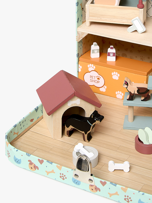 Alice & Fox Kuffert Dukkehus, Blå