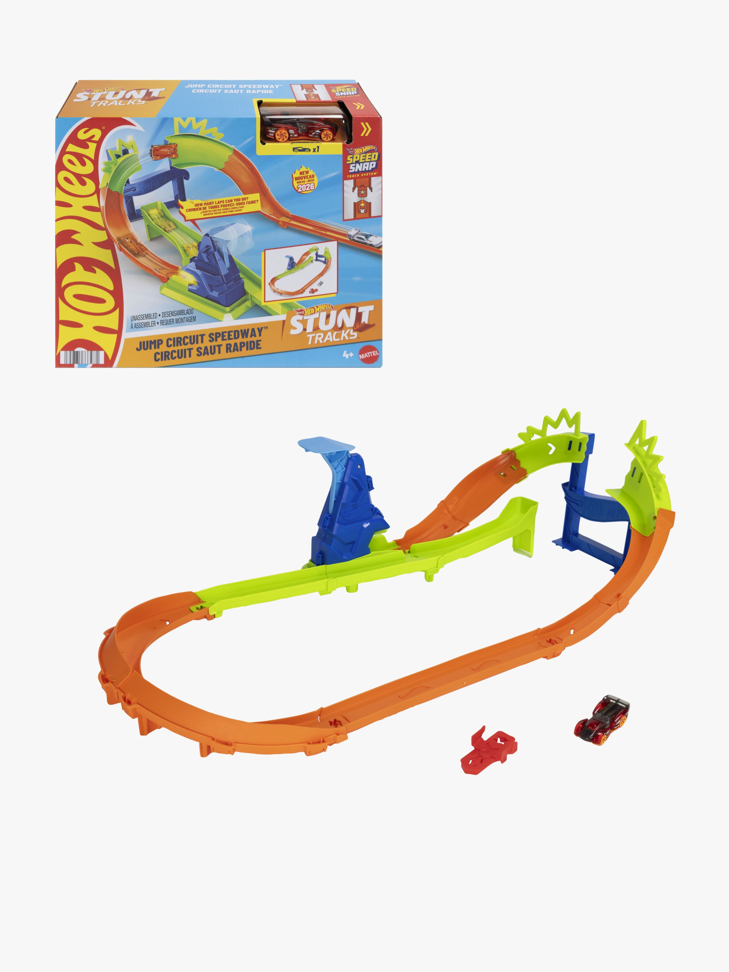 Hot Wheels Stunt Tracks Racerbane Championship Circuit Challenge
