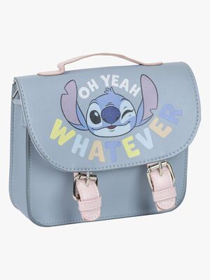 Disney Stitch Satchel Skuldertaske, Lyseblå