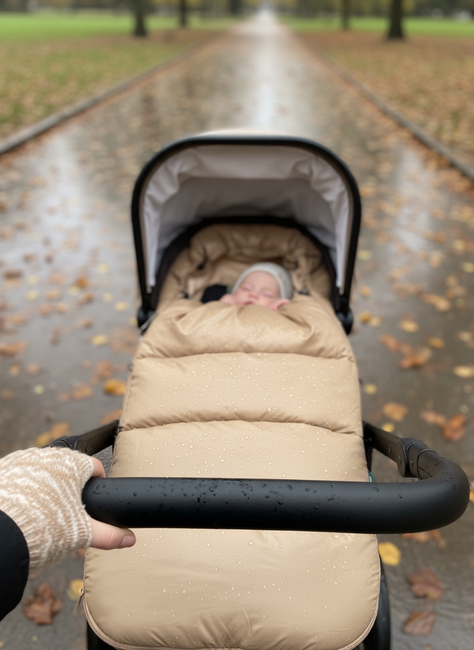 KONG.WALTHER Østerbro Kørepose, Creme