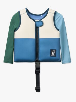 LIEWOOD Dove Svømmevest med Ærmer, Riverside Multi Mix