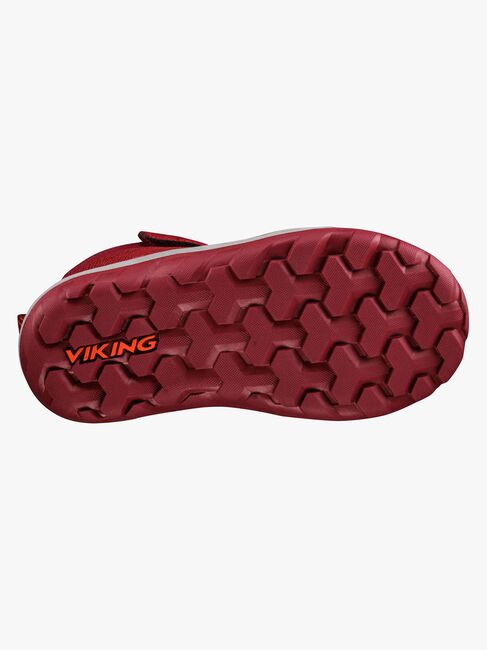 Viking Hernes GTX Vinterstøvler, Dark Red/Red