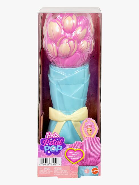 Barbie Petal Pop Flower Surprise Dukke Tulipan, Pink