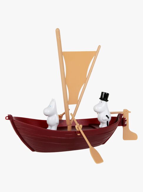 Mumitroldene Muminfars Sejlbåd med 2 Figurer