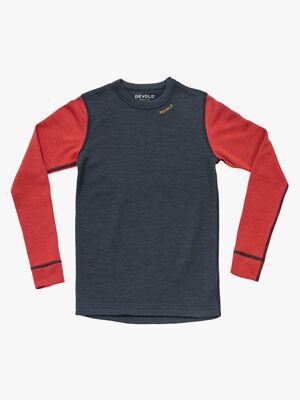 Devold Expedition Merino Skiundertrøje Jr, Night/Beauty