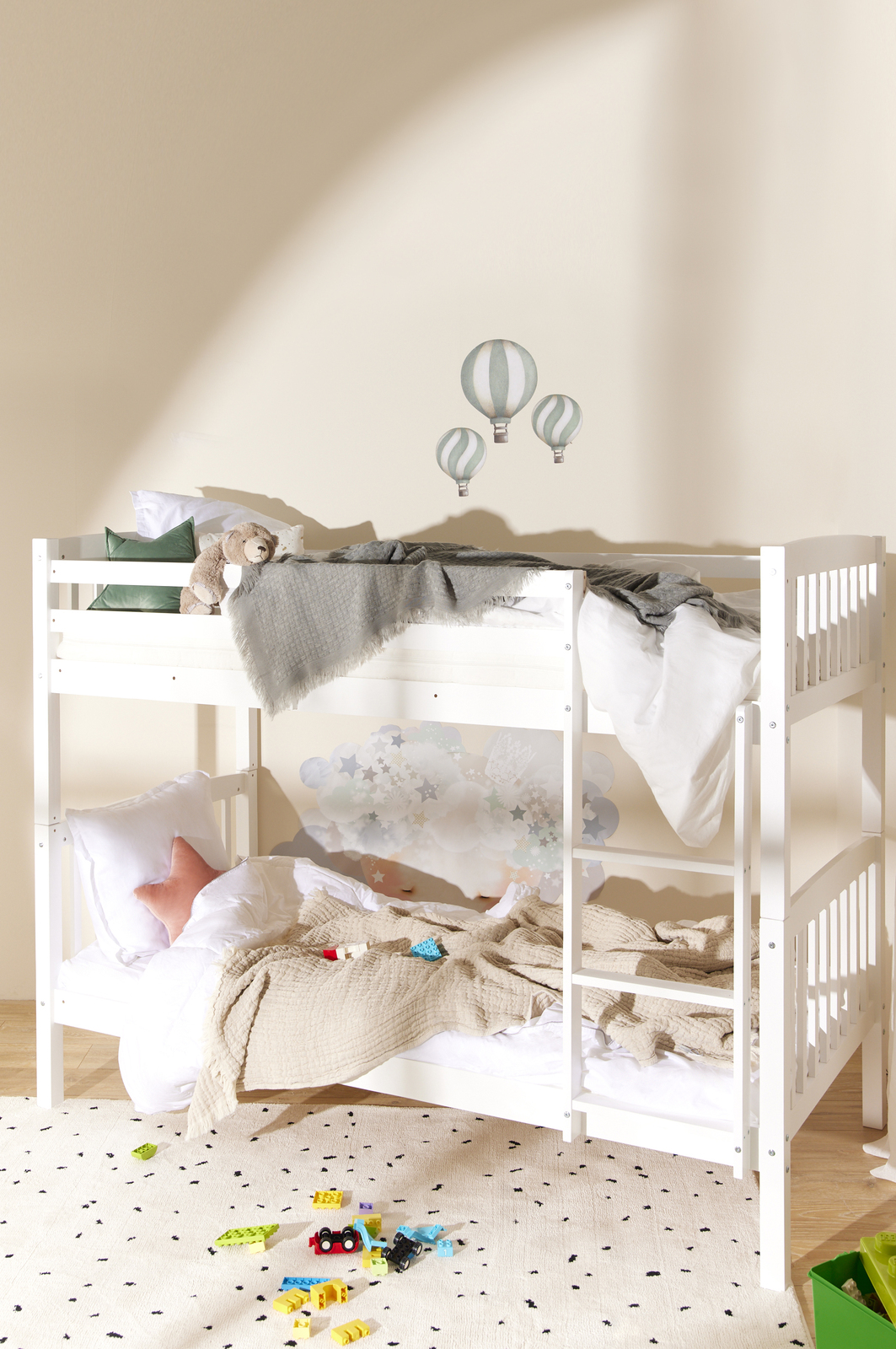 JLY OLIVIA Køjeseng 90x190, Hvid