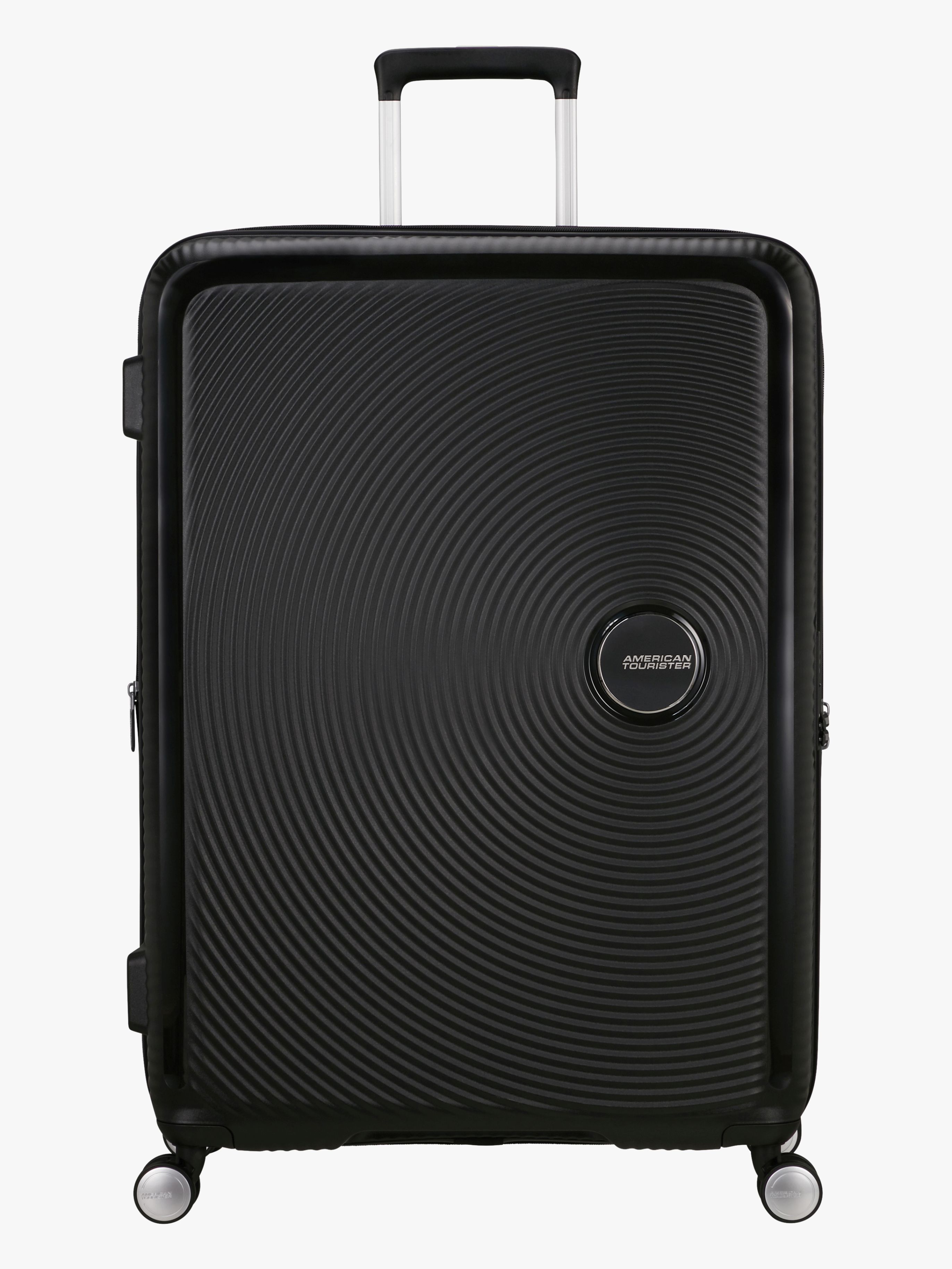 American Tourister Soundbox Spinner Kuffert 131-145L, Bass Black