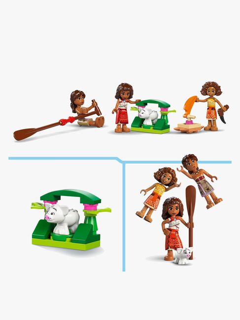 LEGO Disney Princess 43270 Vaianas eventyrkano