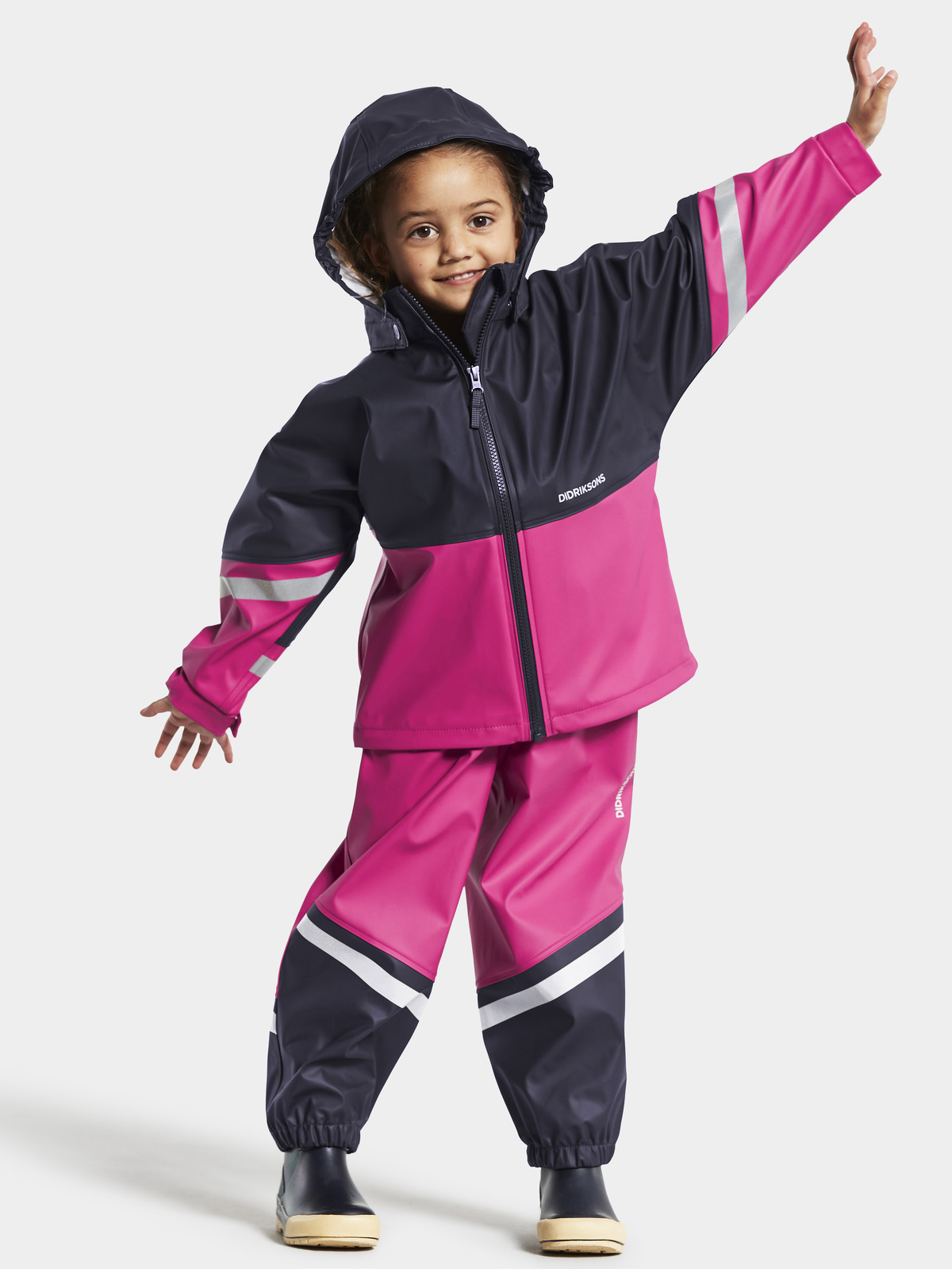 Didriksons Waterman Regnsæt, Plastic Pink