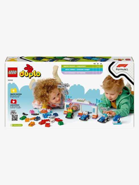 LEGO DUPLO Town 10445 F1-teams med racerbiler og kørere