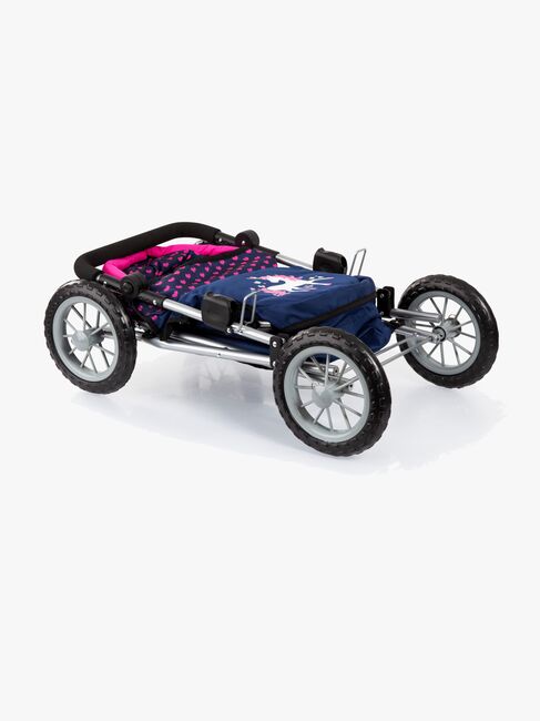 Bayer Design Trendy Dukkevogn Enhjørning, Blå