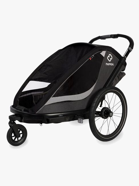 Hamax Cocoon Cykelanhænger, Grey/Black