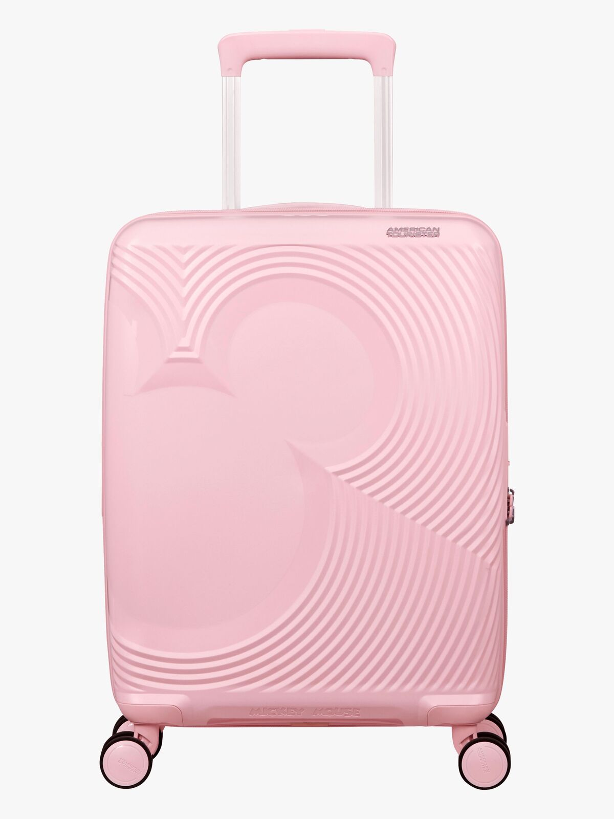 American Tourister Mickey Magic Spinner Kuffert 37-44L, Pastel Pink