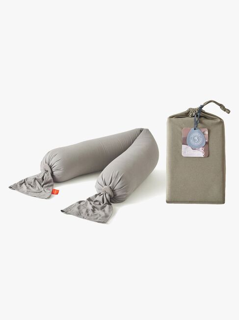 bbhugme Graviditets- og Ammepude inkl. Betræk, Stone/ Dusty Olive