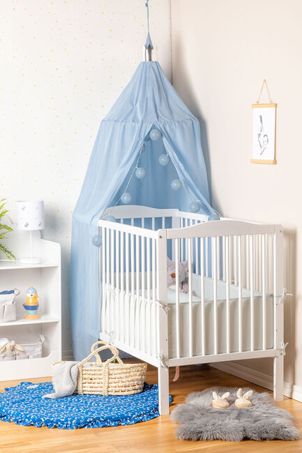 Petite Chérie Legetæppe Flæser Ø80, Deep Blue