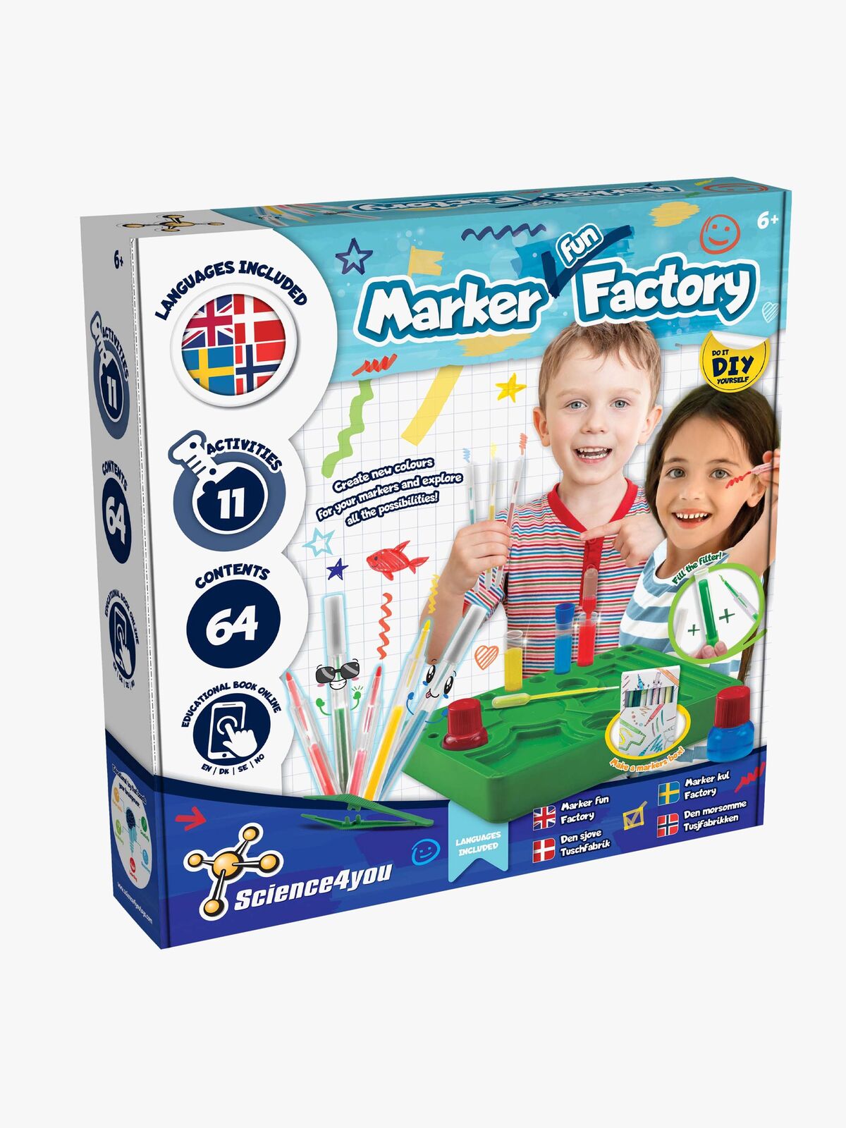 Science4you Marker Factory DIY-sæt