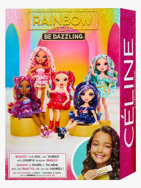 Rainbow High Be Dazzling Celine Turquoise Modedukke, Teal