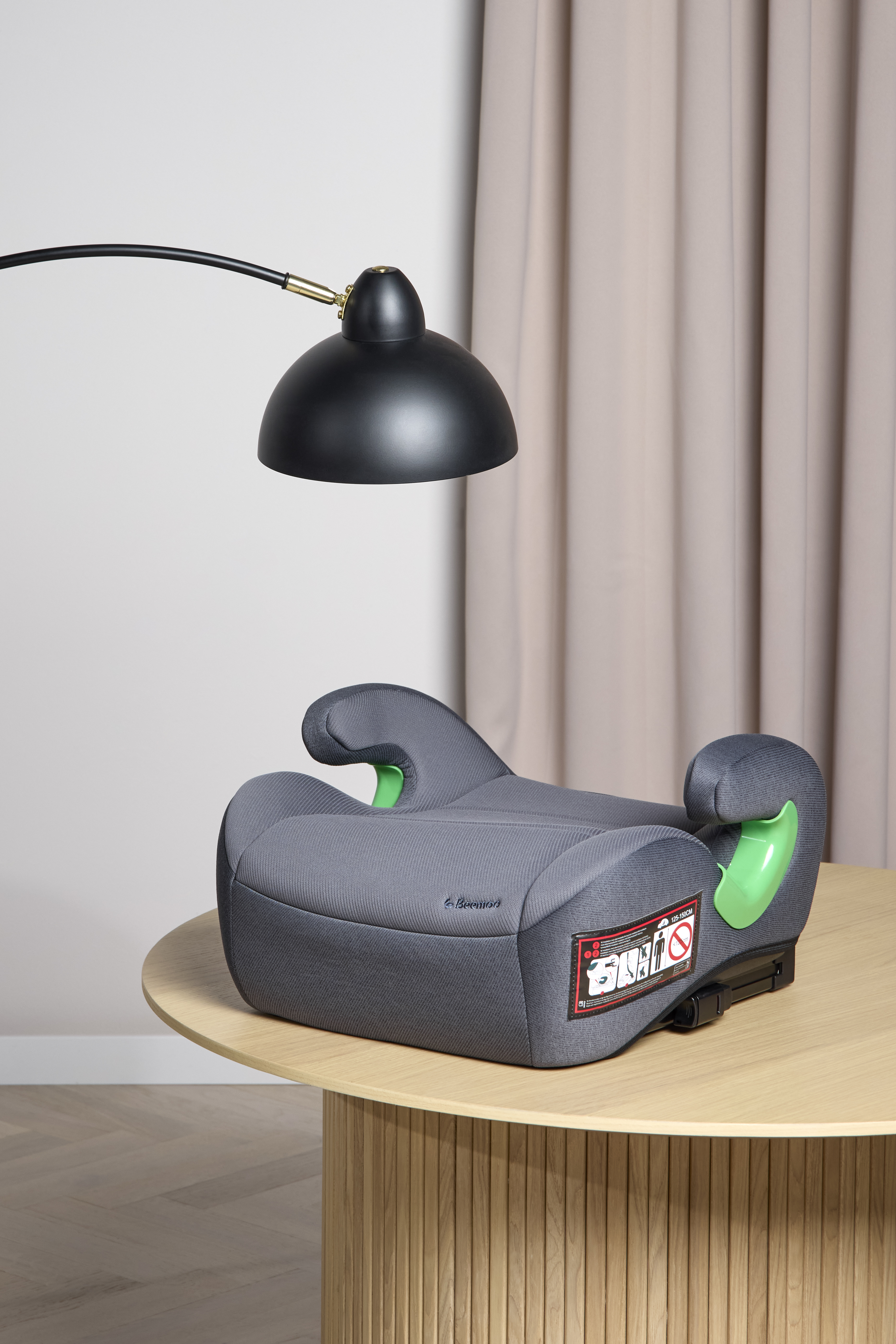 Beemoo Raise 2 i-Size Selepude ISOFIX, Mineral Grey