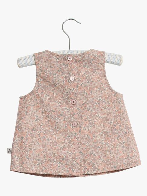 Wheat Breathe Kortærmet Bluse, Powder Flowers