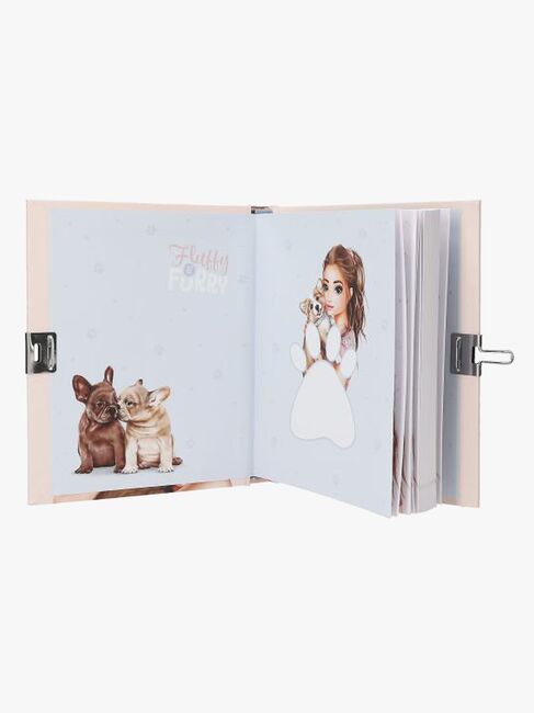 TOPModel Dagbog med Hjertelås DOGGY