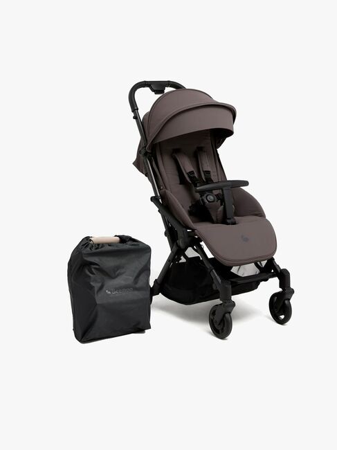 Beemoo Easy Fly Lux 4 Klapvogn inkl. Transporttaske, Gull Grey