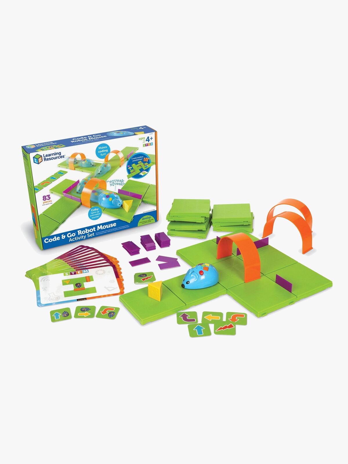 Learning Resources Code & Go Interaktivt Legesæt Robot Mouse
